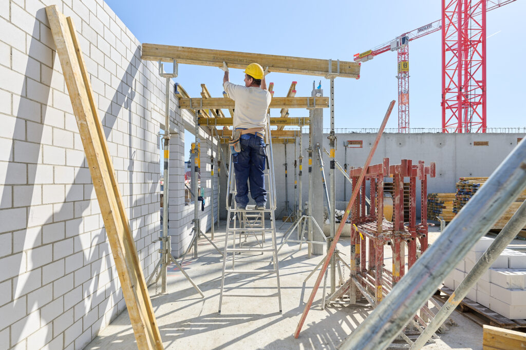 Baustelle Sportzentrum Zürich März 2025