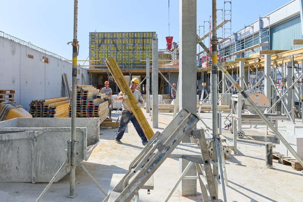 Baustelle Sportzentrum Zürich März 2025
