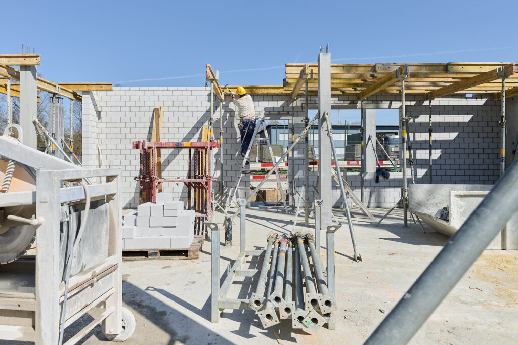 Baustelle Sportzentrum Zürich März 2025