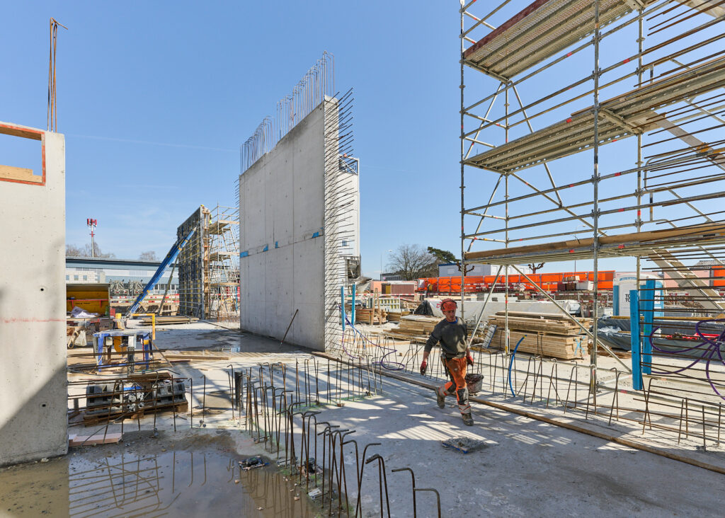 Baustelle Sportzentrum Zürich